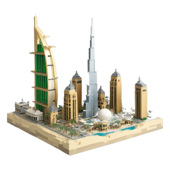 Lego Dubai  sticker