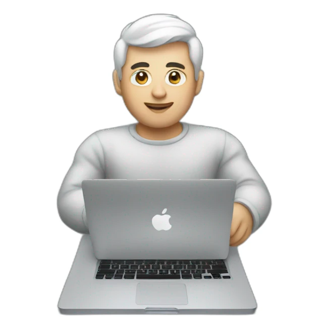 developer and macbook sticker