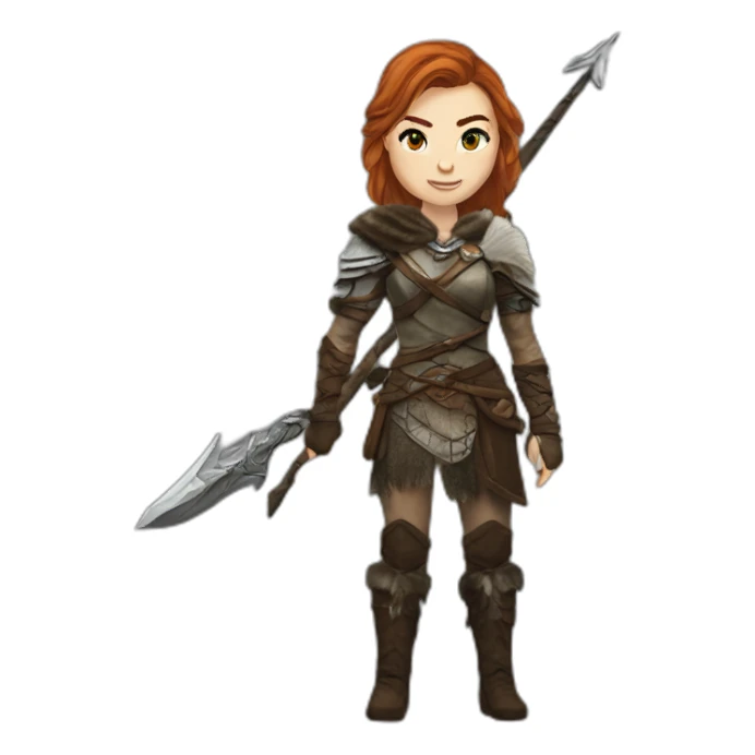 skyrim aela the huntress sticker