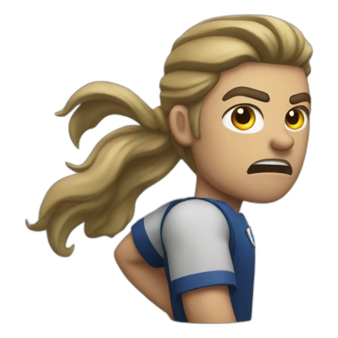 angry team lead sticker