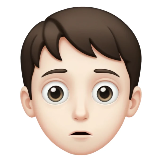 Delusional boy sticker