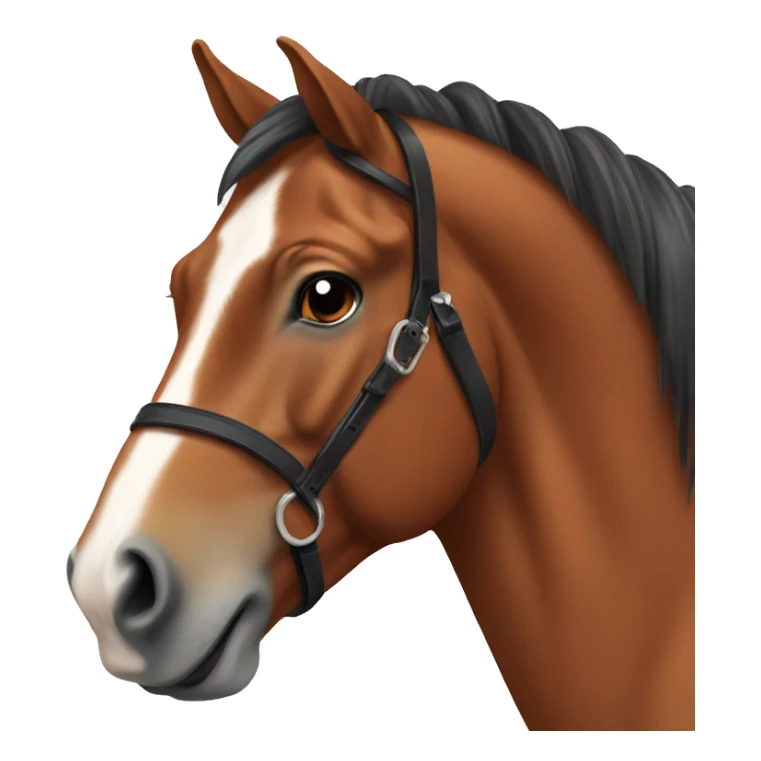 Chestnut horse  sticker