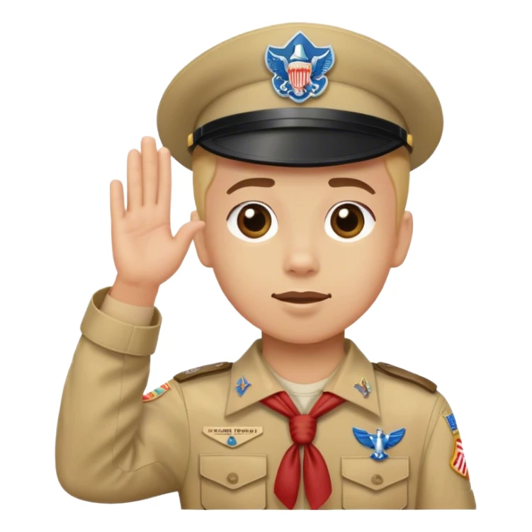 izci selamı ver sticker