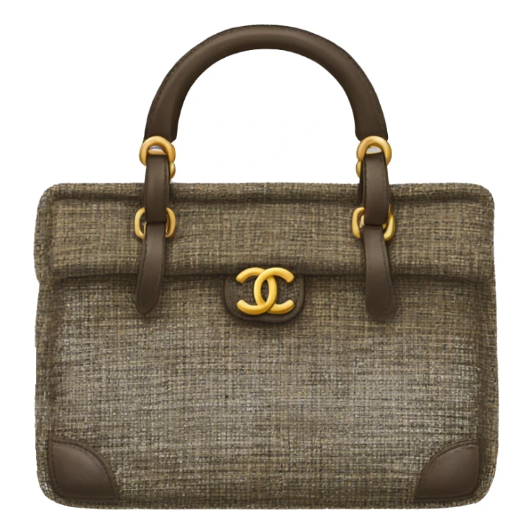 Tweed chanel bag sticker