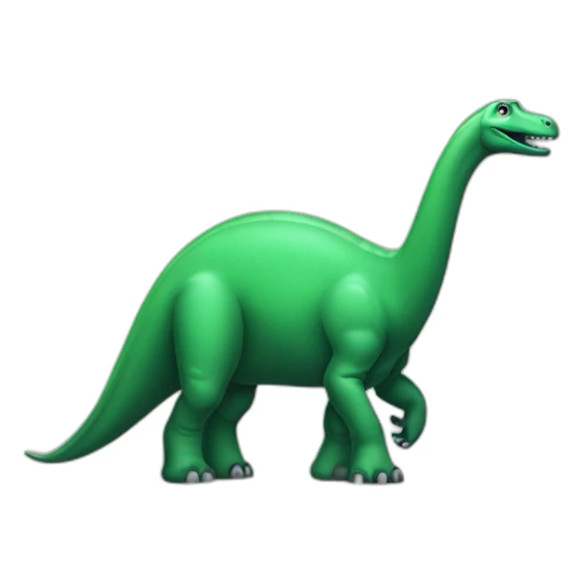 Brontosaurus crude oil sticker