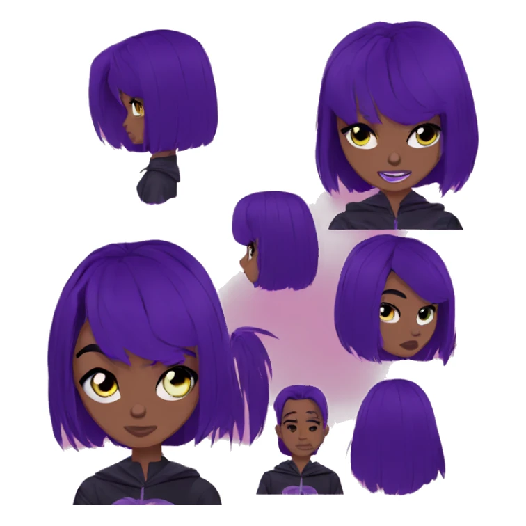 Teen Titans go raven cute sticker