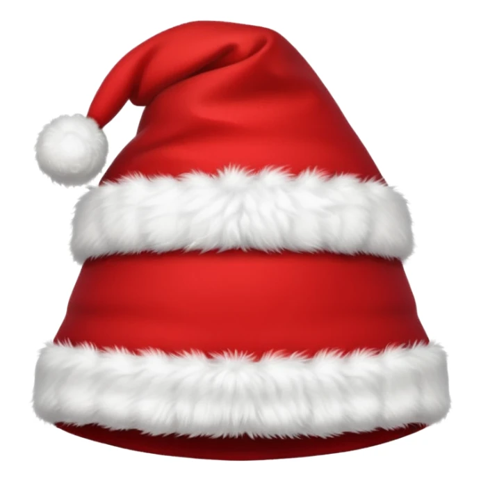 Santa's hat sticker