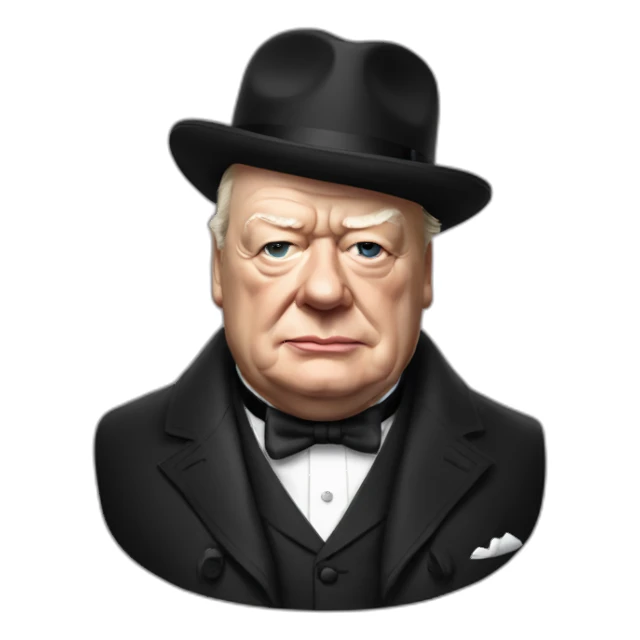 Winston churchill sticker
