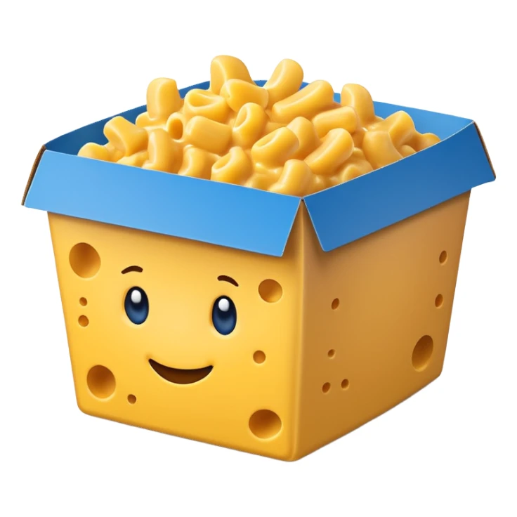 kraft mac n cheese box sticker