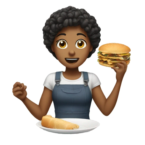 She ate and left no crumbs sticker