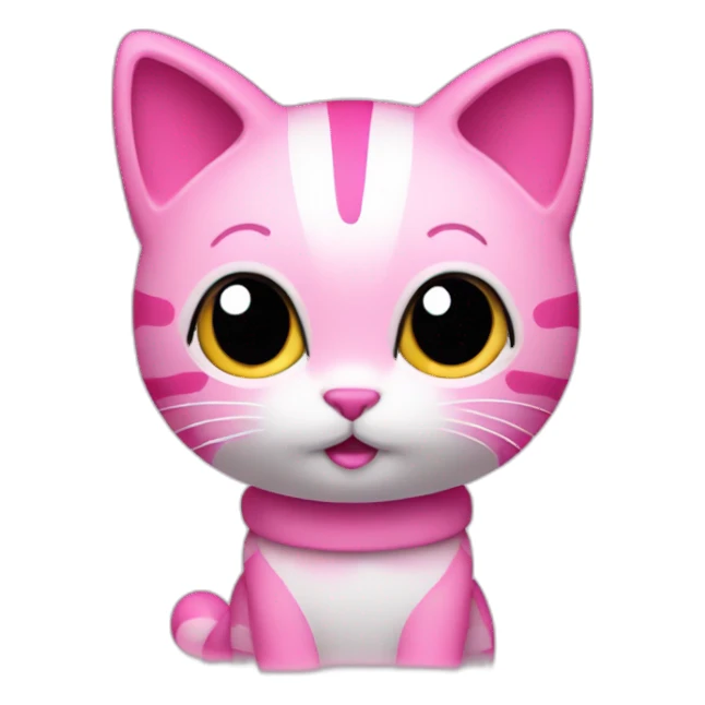 hello kity pink sticker