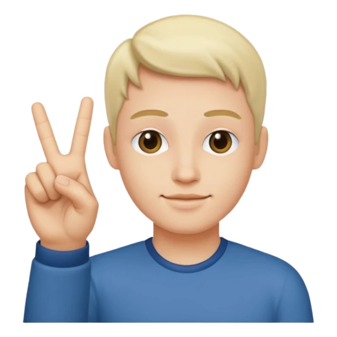 fais le signe Jul avec les mains  sticker