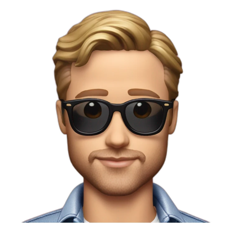 Ryan Gosling barbie sticker