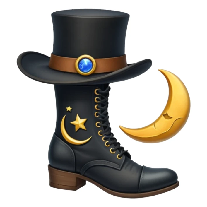 🎩🌚🥾 sticker