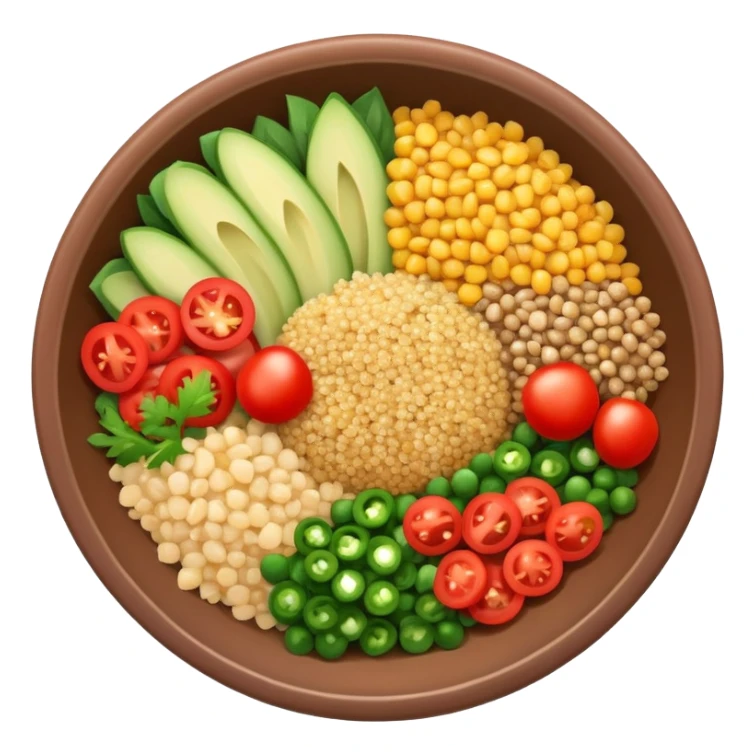 Quinoa bowl  sticker