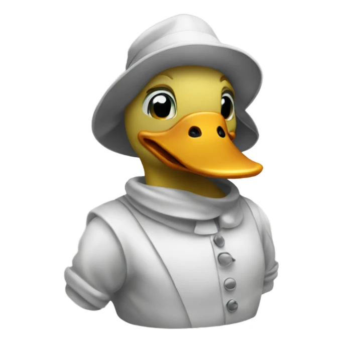 The duck song sticker