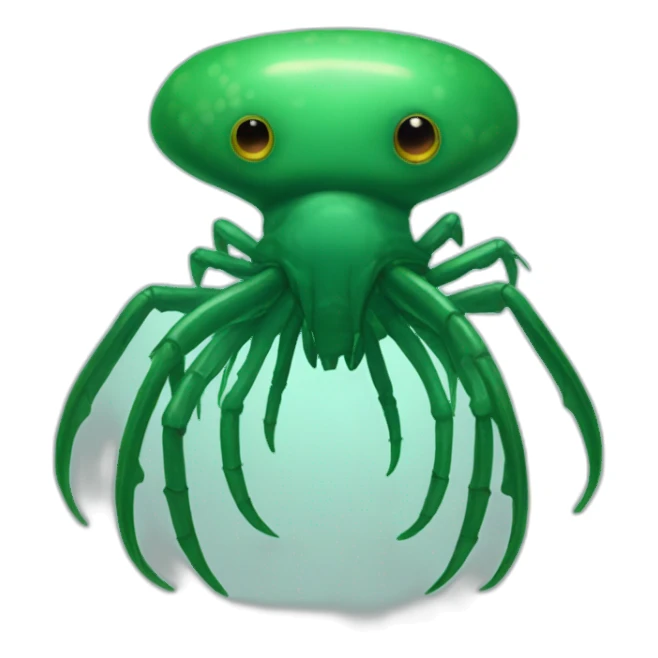 rift-scuttler-crustacean-emeraldgreen sticker