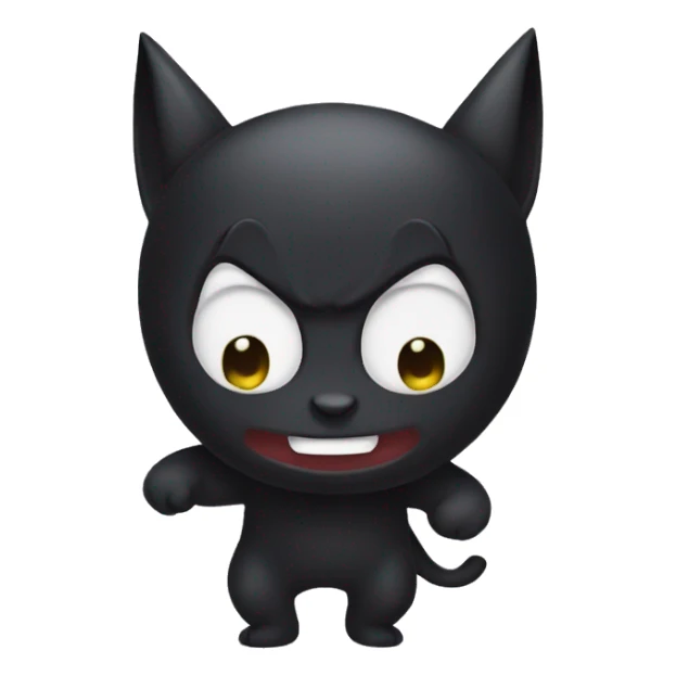 Angry kuromi sticker