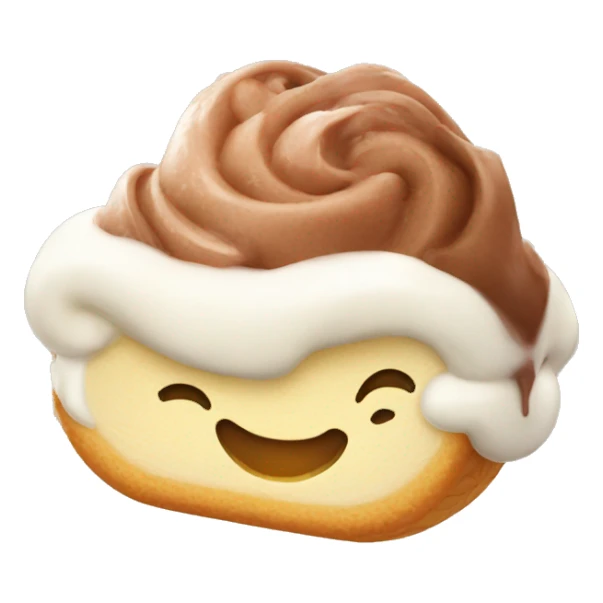 ice cream roll sticker