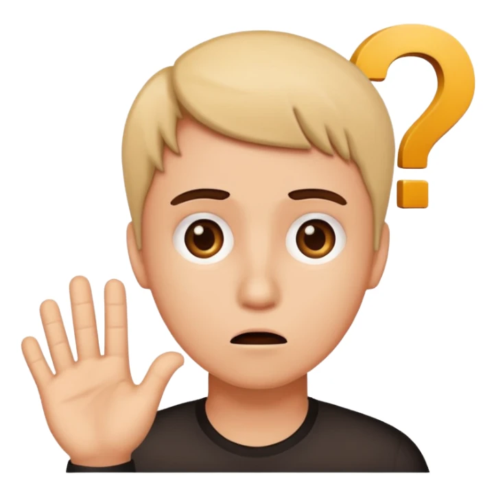 MYSTERY PERSON WITH A QUESTION MARK sticker