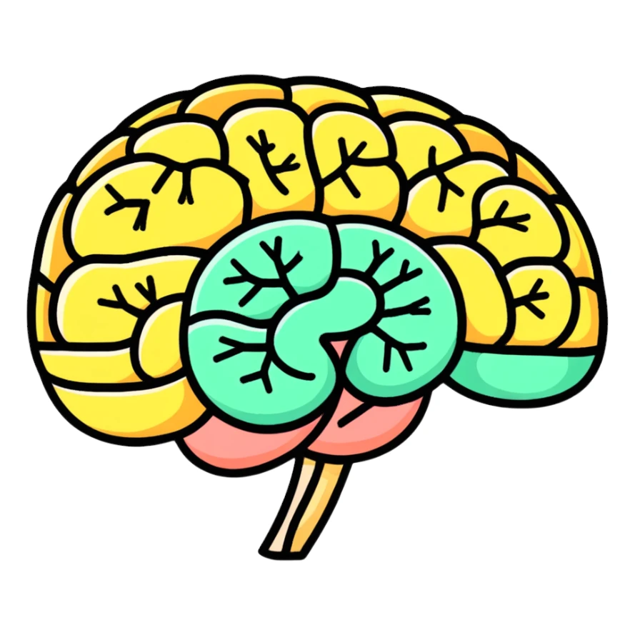 brain sticker