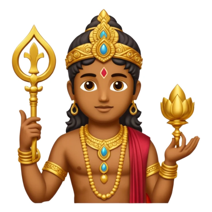 lord murugan vel sticker