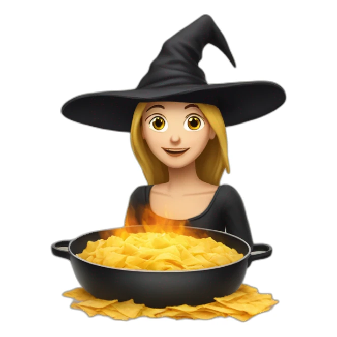 ilona witch tartiflette sticker