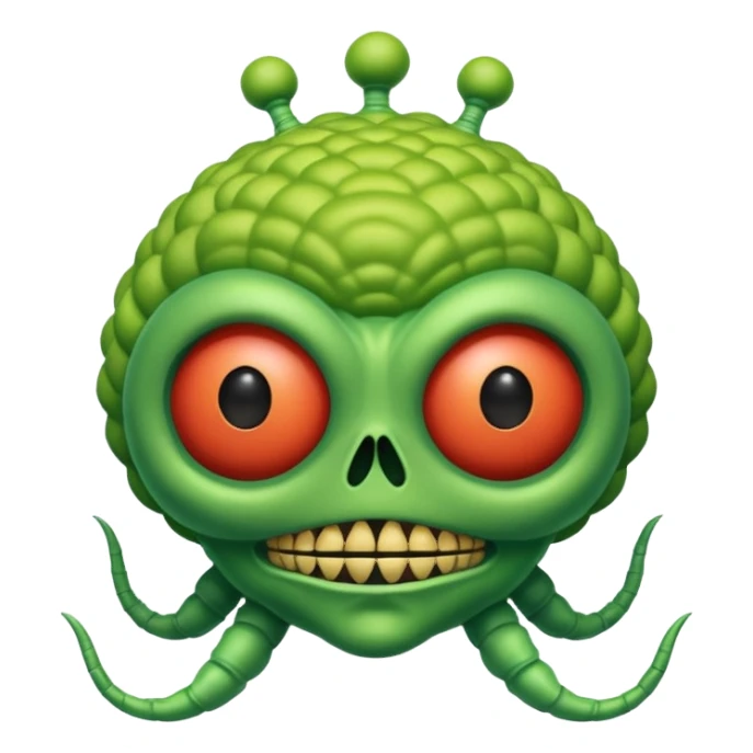 Puff mars attack sticker