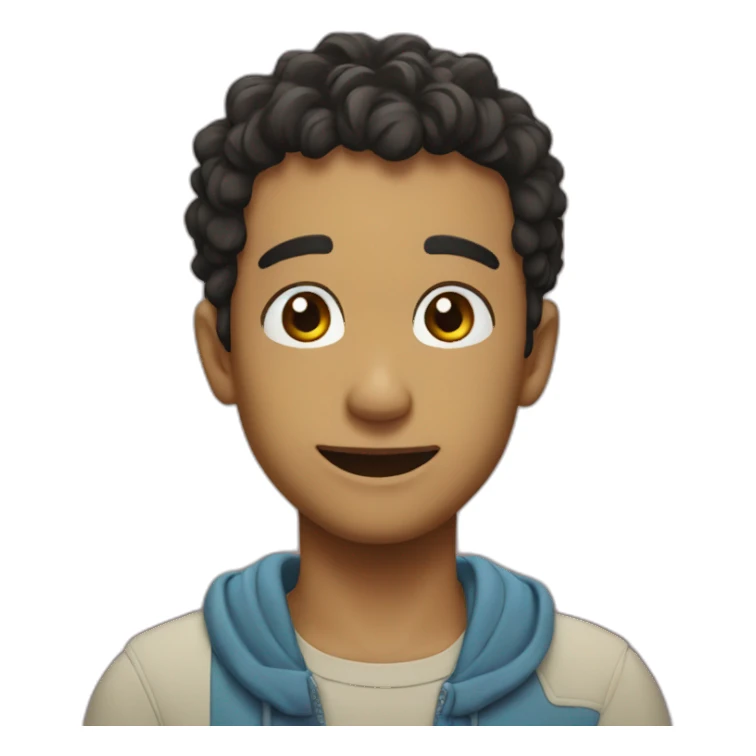 Bip bip anime sticker