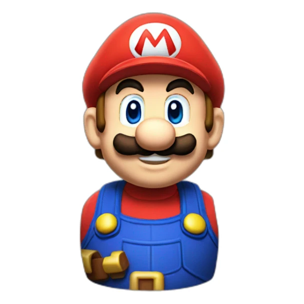 Mario from super Mario bros sticker