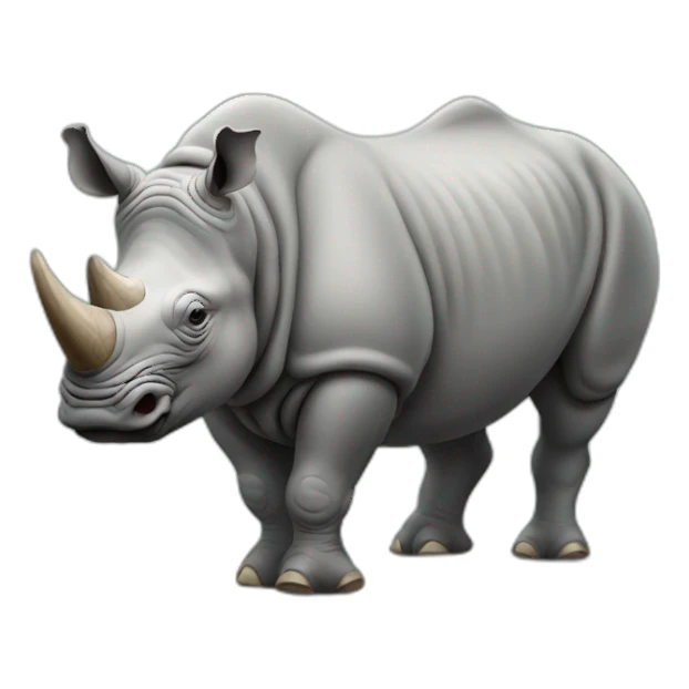 rhinocerous sticker