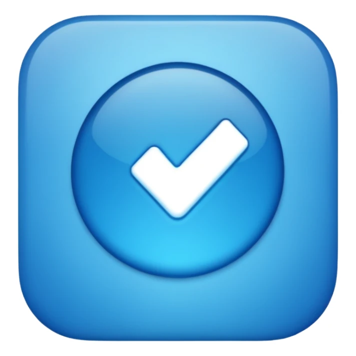 Instagram Blue Tik sticker