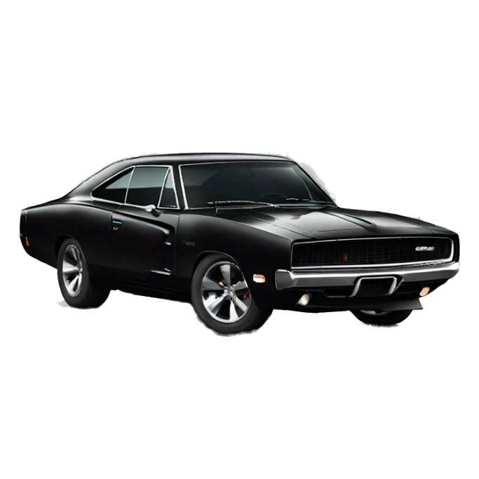 dodge charger black sticker