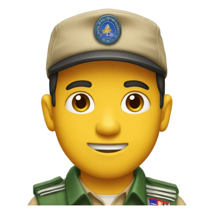 saludo scout sticker