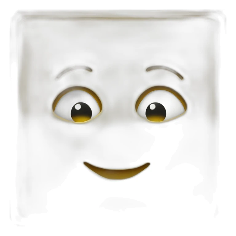 square golden coin sticker