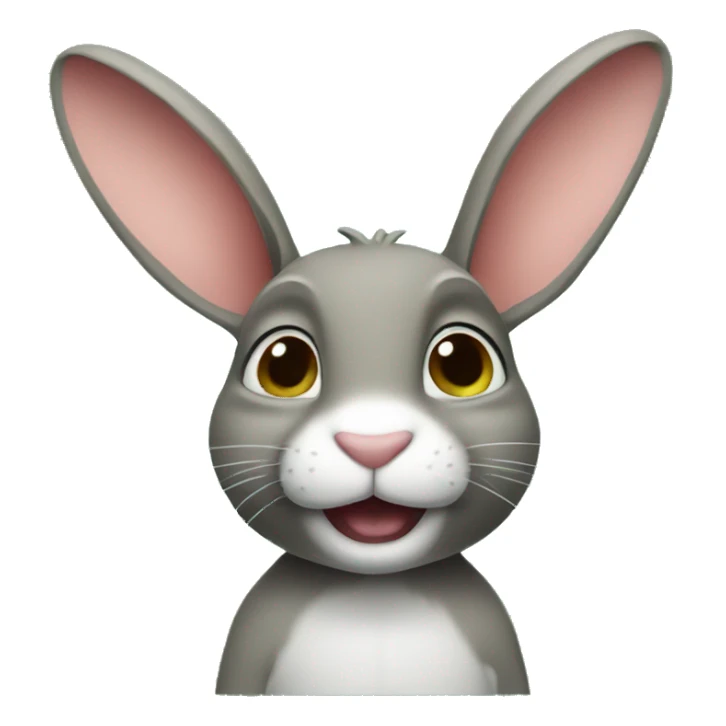 Jungle rabbit sticker