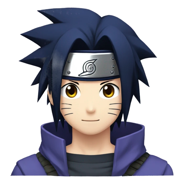 sasuke uchiha feliz sticker