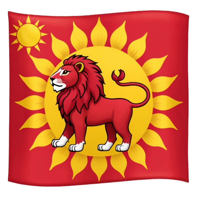 پرچم شیر و خورشید پهلوی رو بساز پرچم شیر و خورشید اون پرچم اصیل ایرانی شاهنشاهی sticker