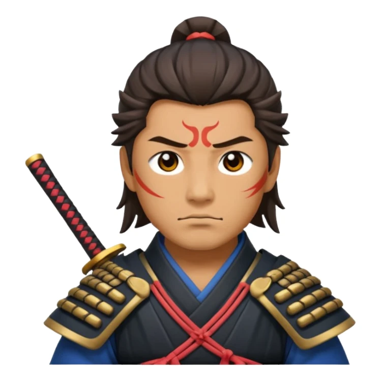 samurai sticker