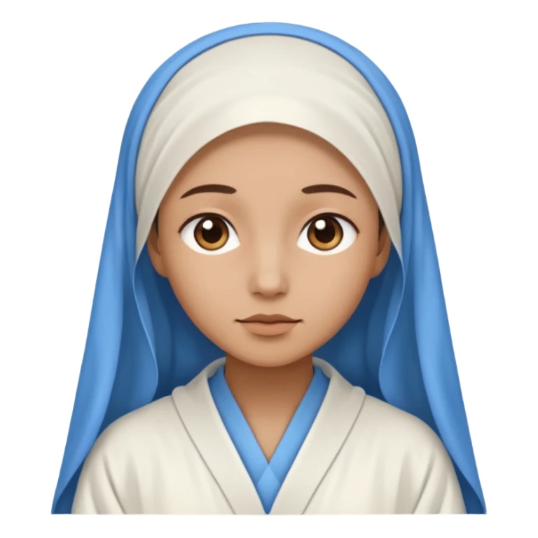 create a virgin Mary emoji sticker
