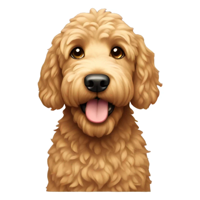 Golden Doodle Dog sticker