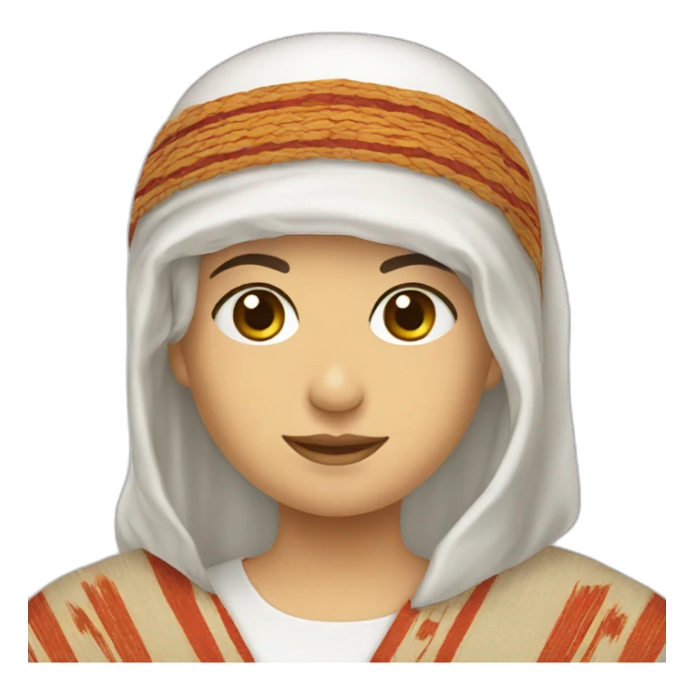 Lebanese traditional cloth sticker