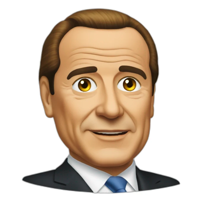 silvio berlusconi sticker