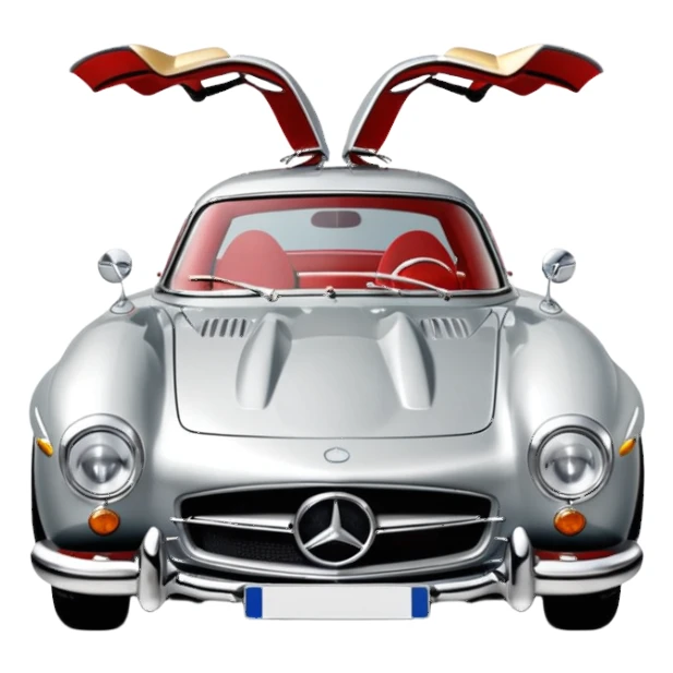 Mercedes 300 sl gullwing  sticker