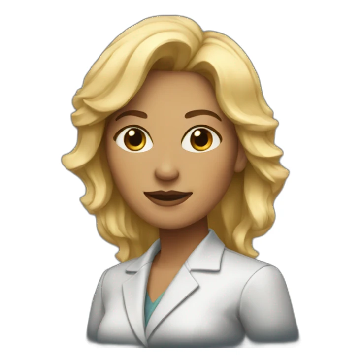 hyperion woman business assistant sticker