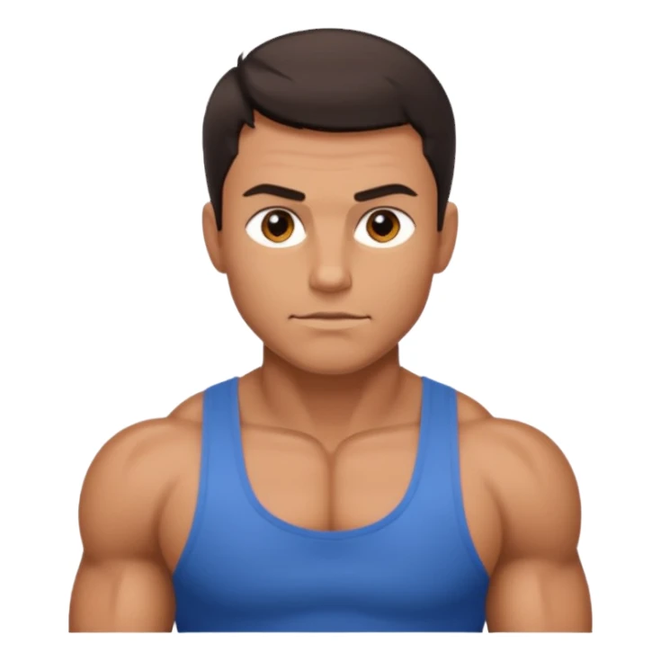 GYm man sticker