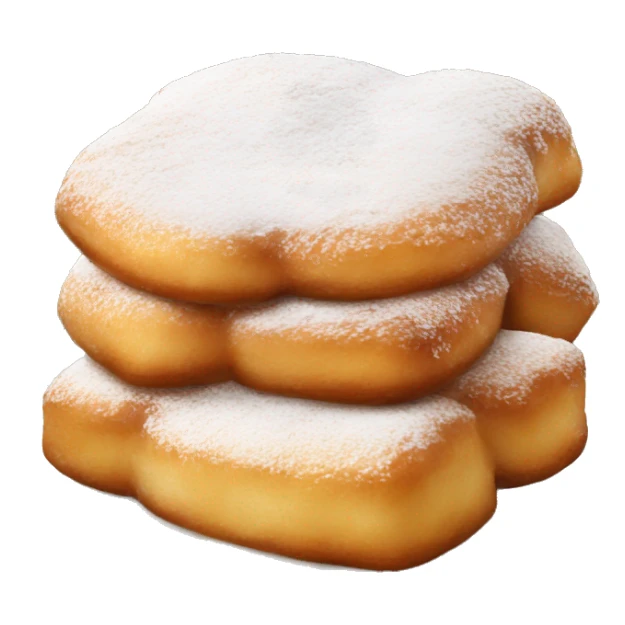 beignets sugarfree sticker