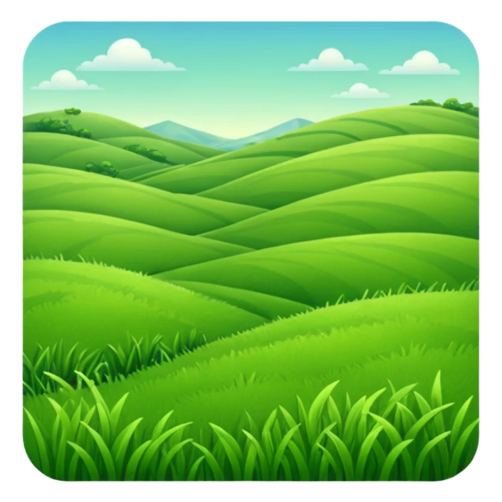 Grassland sticker