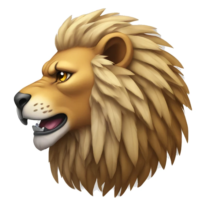 eagle lion sticker