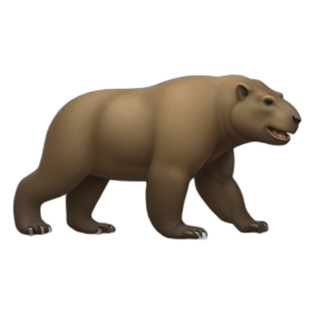 diprotodon full-body sticker